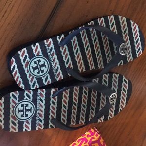 Tory Burch platform flip flops